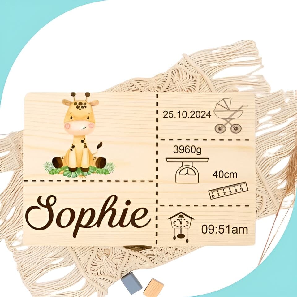 Boite à souvenirs de naissance LBDM