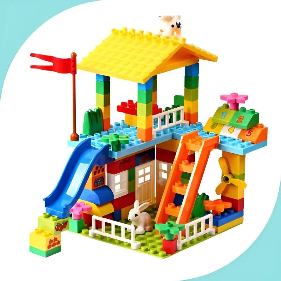 Cubes de Construction Colorés Jouets LBDM