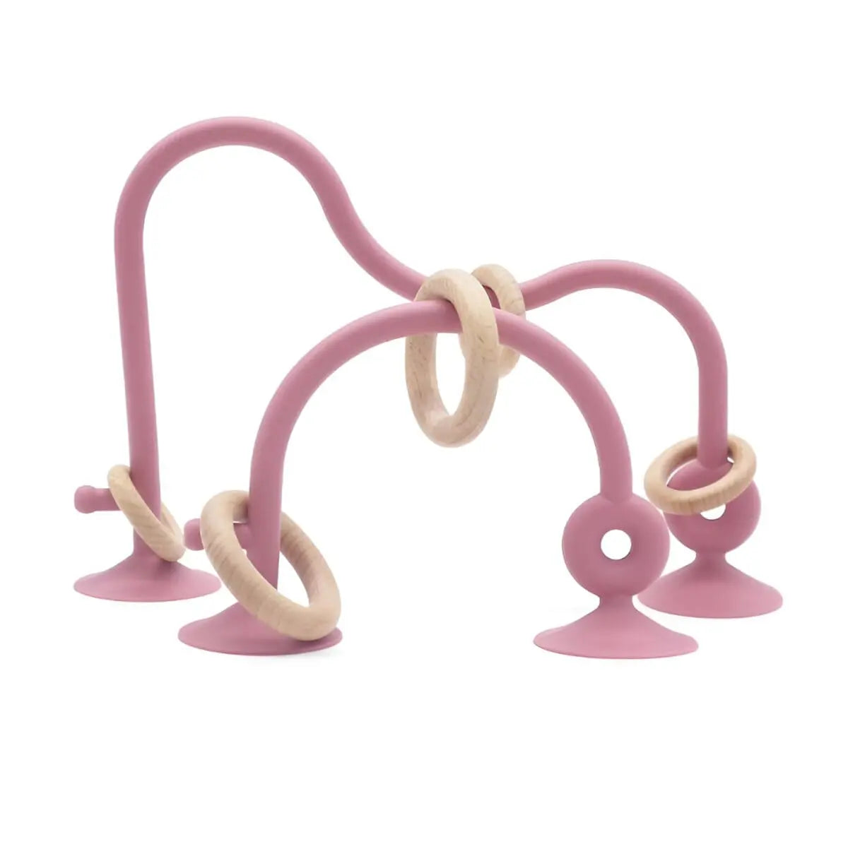Hochet de table pour bébé LBDM Rose