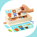 Jouet Méli-Melo en bois Montessori LBDM