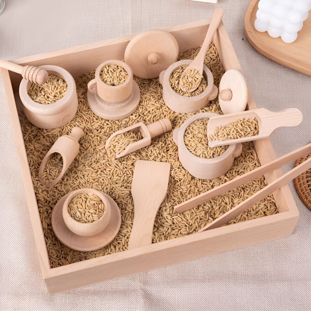 Jouet Montessori en Bois - Woody Jouets LBDM