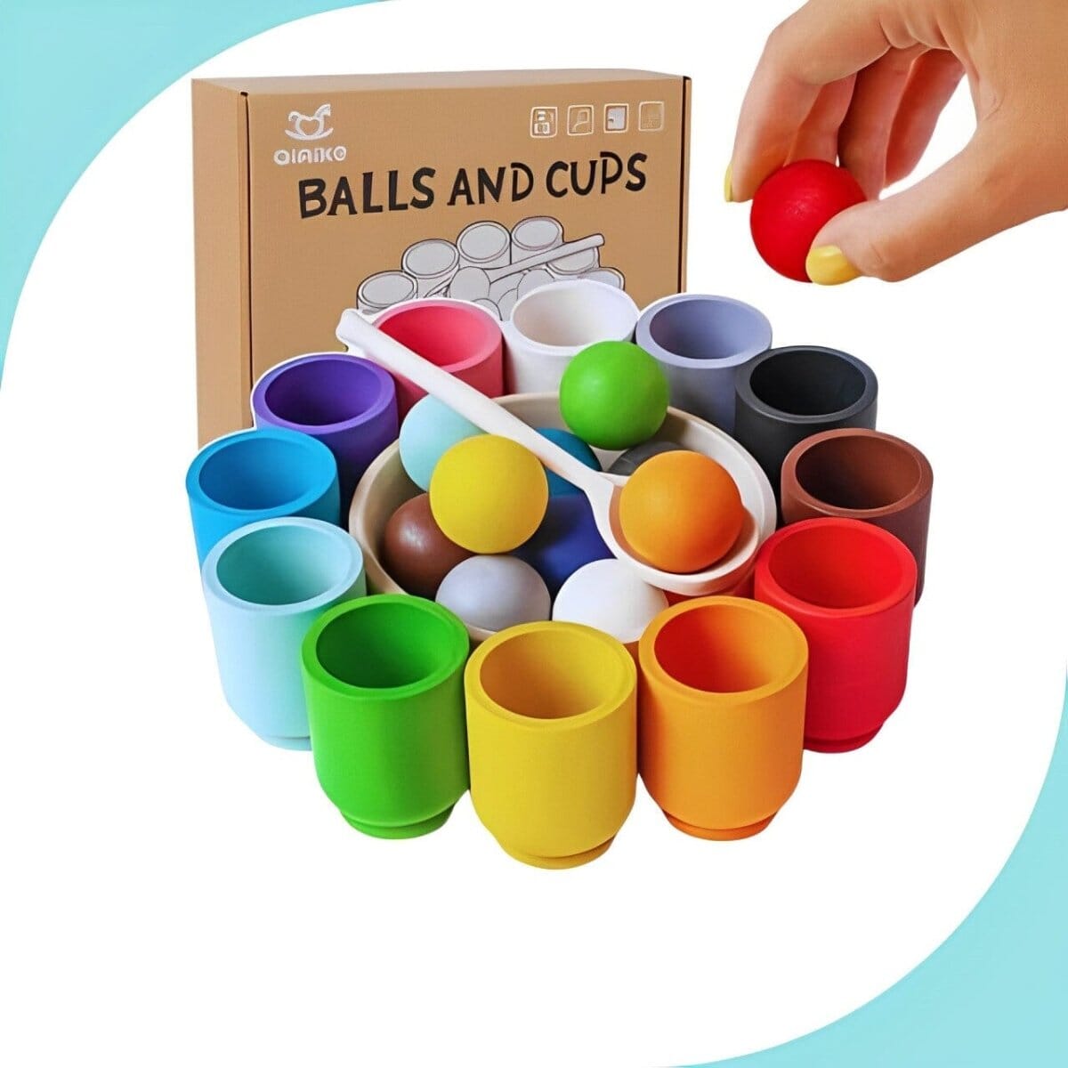 Rain'Balls - jouet Montessori LBDM
