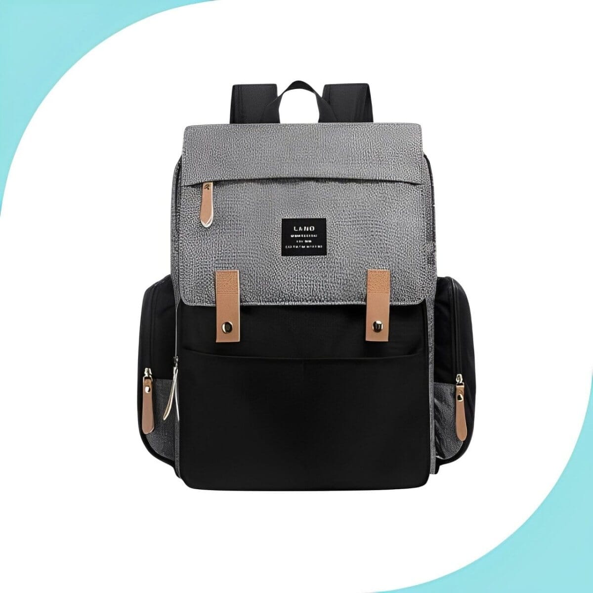 Sac à langer Multi Rangement - Le Baroudeur chic 0 La Bulle de Mino