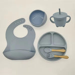 Set de Table en silicone 6Pcs 0 La Bulle de Mino Set Bleu