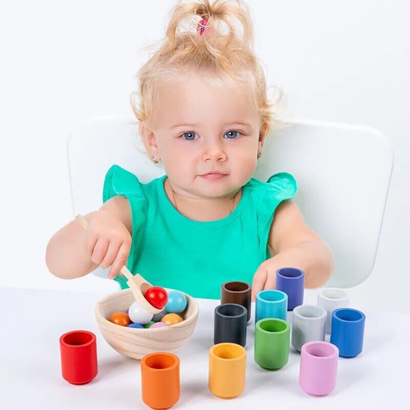 Arc en Balles - jouet Montessori LBDM