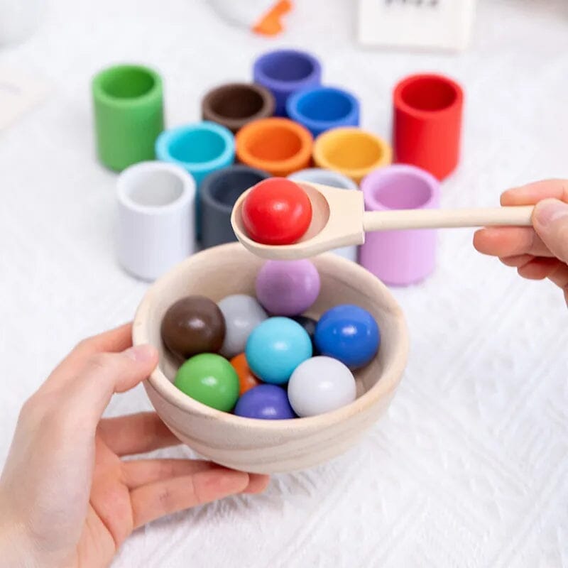 Arc en Balles - jouet Montessori LBDM