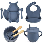 Ensemble de Vaisselle Ludique 0 La Bulle de Mino Bleu Marine