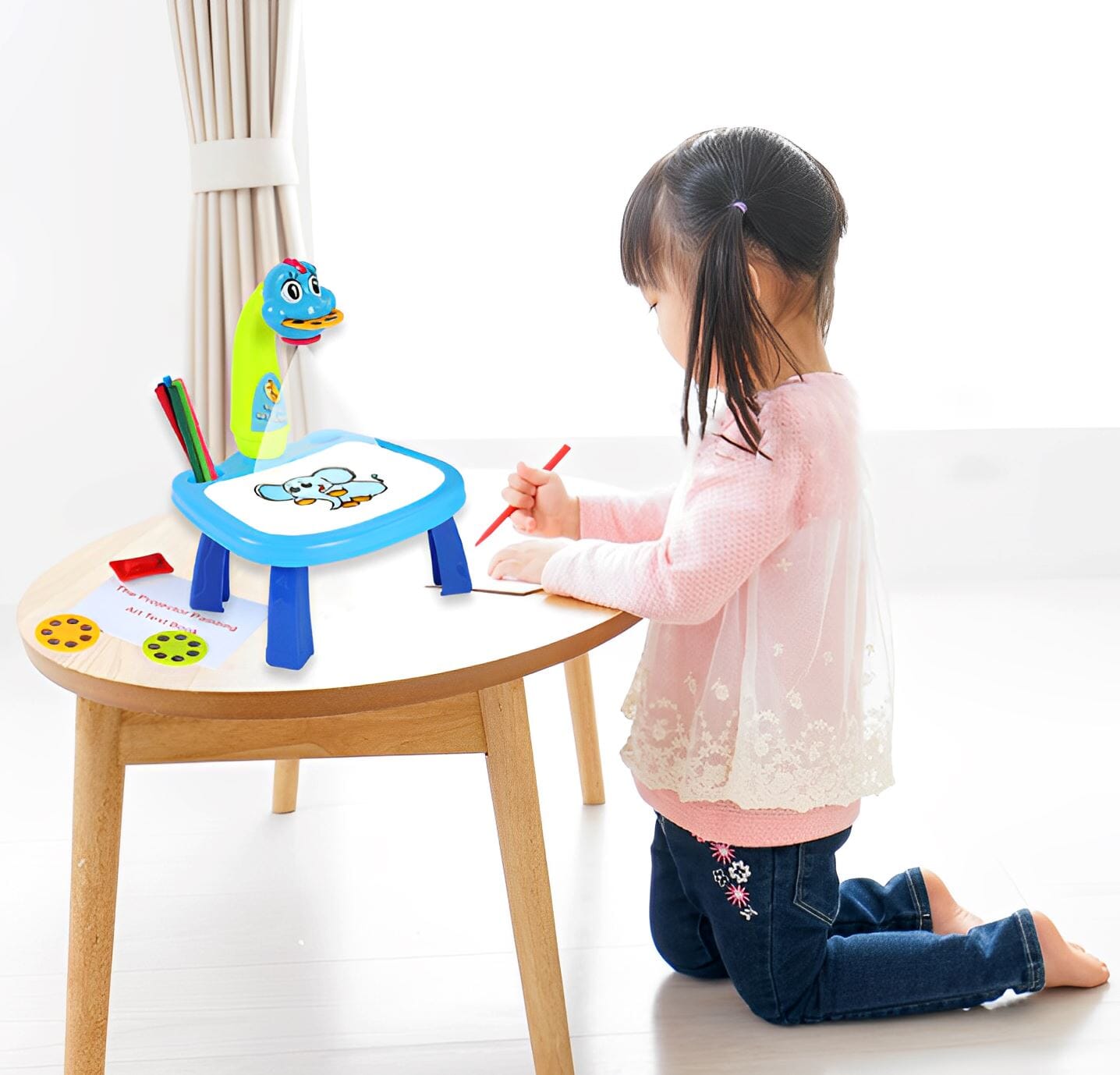 Project'Art 0 La Bulle de Mino Dino Bleu Foncé