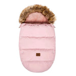 Chancelière de poussette – bébé au chaud, même par grand vent Chancelière de poussette LBDM light pink 