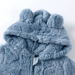 Barboteuse flanelle à zip – le change de nuit en un geste - LBDM