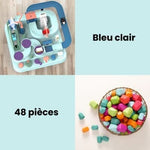 BlackFriday Pack -45% Montessori LBDM Bleu Clair 48 piéces 