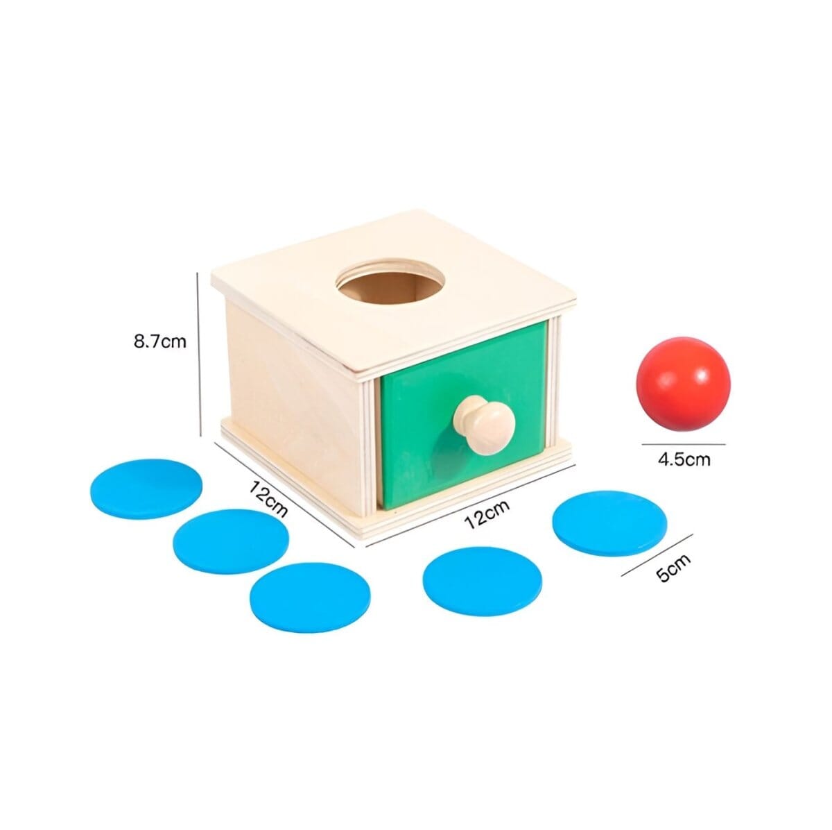 Boîte à jouet Montessori Jouets LBDM 