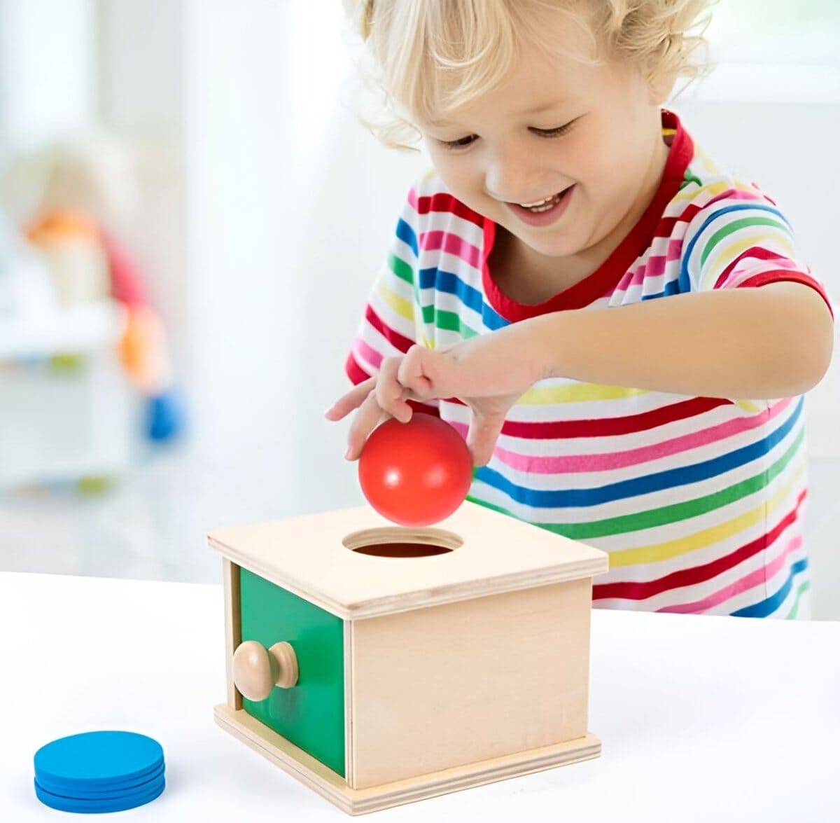 Boîte à jouet Montessori Jouets LBDM 