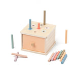 Boîte de tri Montessori à tiroir – l'objet disparaît, puis revient - LBDM
