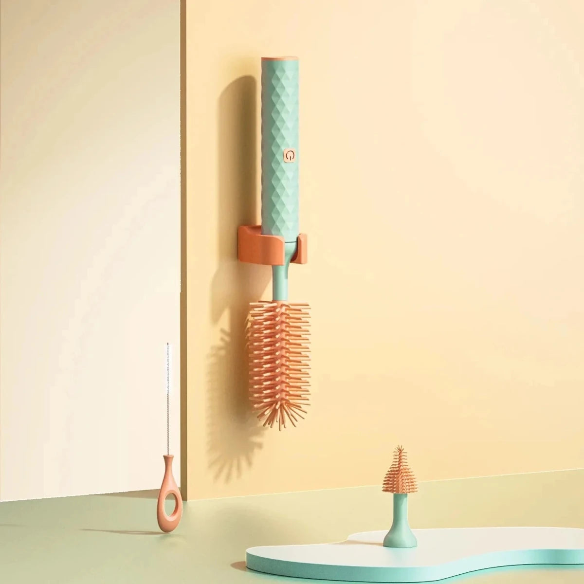 Brosse électrique rotative pour biberons – fini le fond à frotter - LBDM
