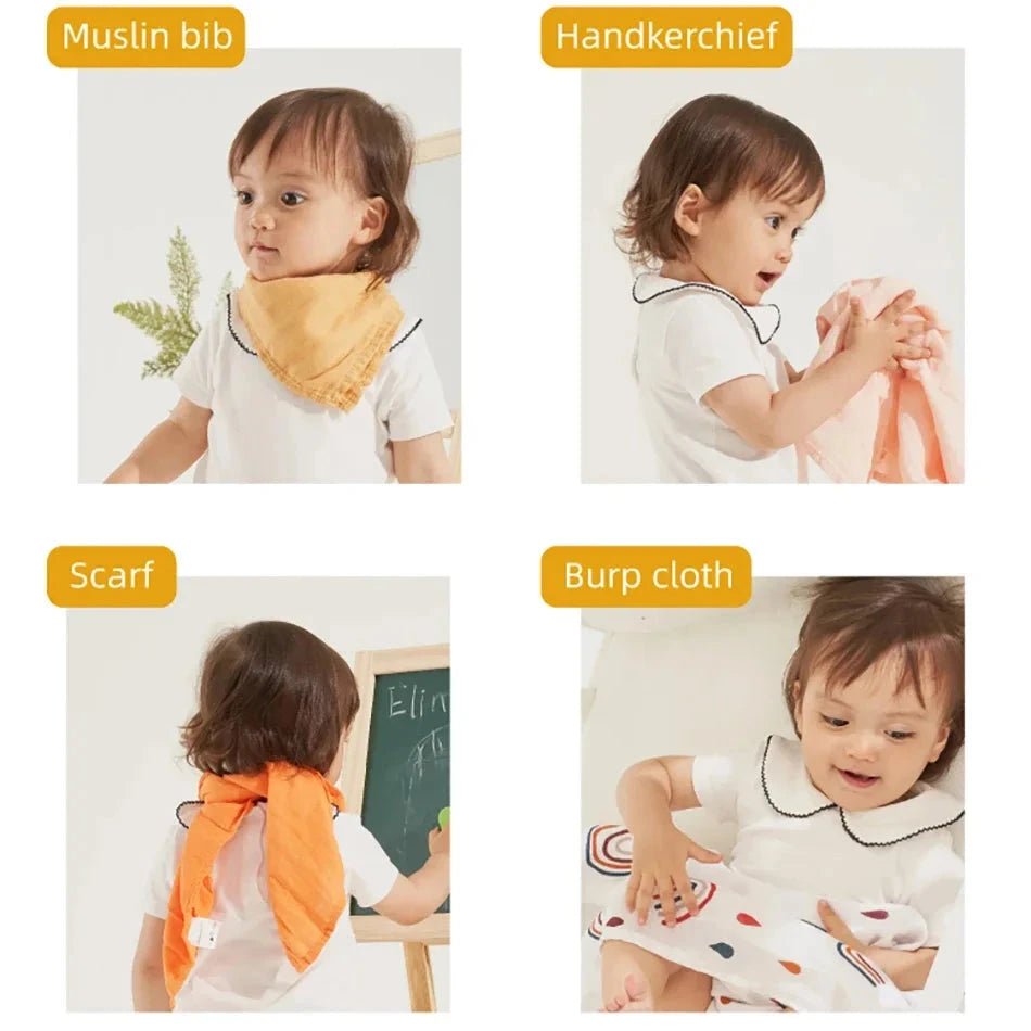 Coffret naissance 5 mousselines – le cadeau qui sert tous les jours - LBDM
