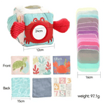 Cube à foulards – pour bébé qui vide la boîte de mouchoirs - LBDM