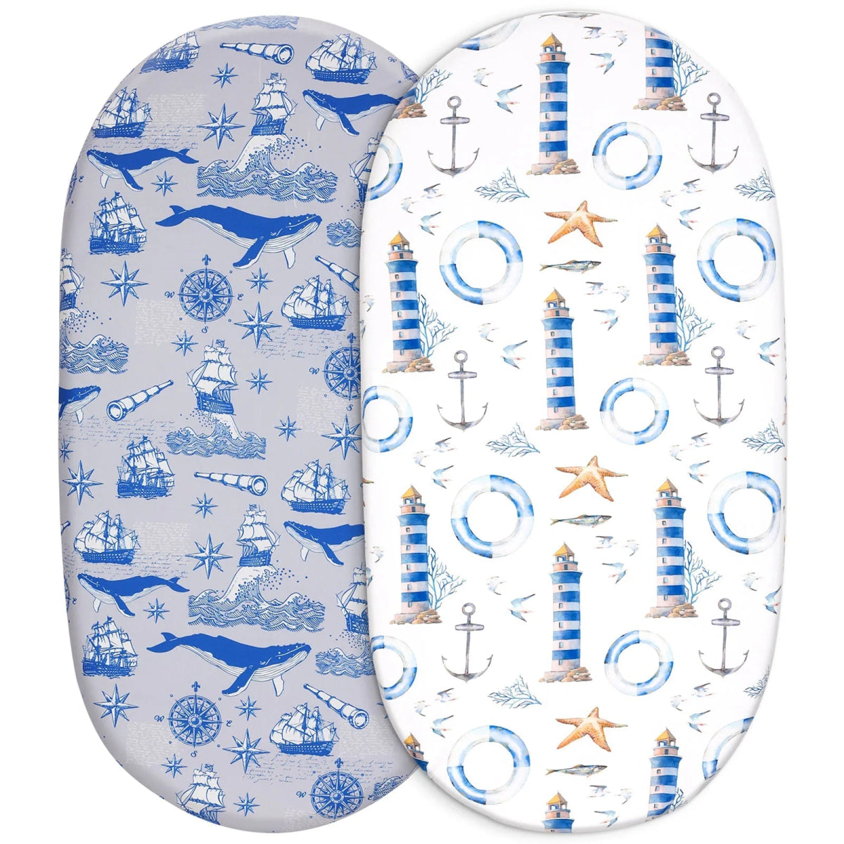 Draps pour lit bébé LBDM Ocean 