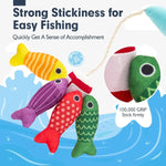 Jeu de pêche en tissu 22 pièces – la pêche sans mouiller les pieds - LBDM
