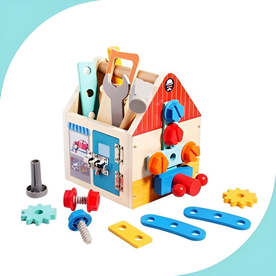 Jouet en bois - Caisse à outils pour enfants - LBDM