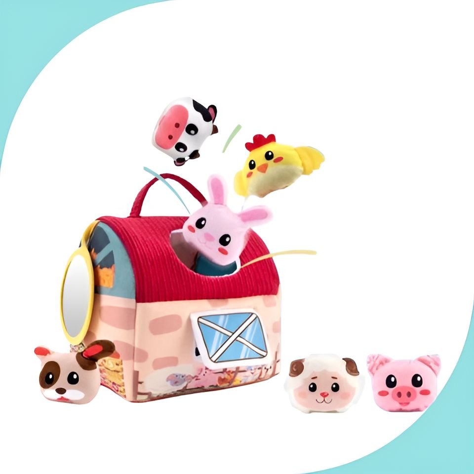 Jouet Ferme des animaux en peluche - LBDM