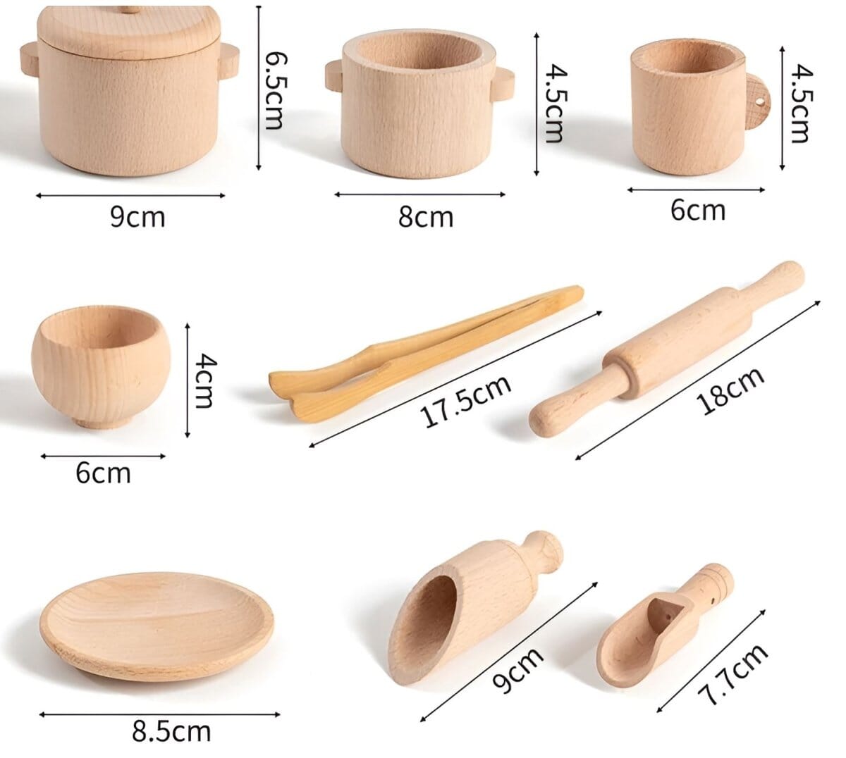 Jouet Montessori en Bois - Woody Jouets LBDM 