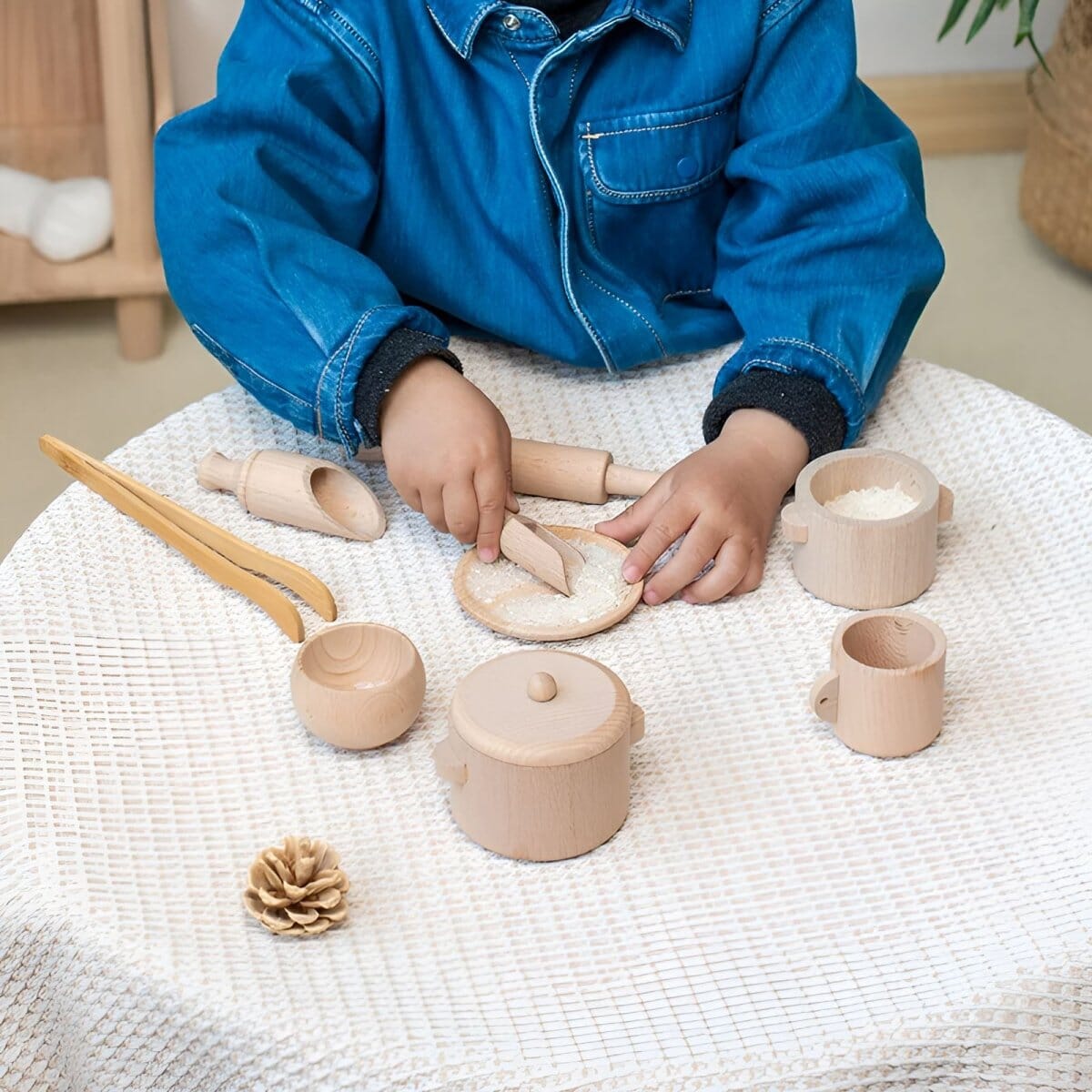 Jouet Montessori en Bois - Woody Jouets LBDM 