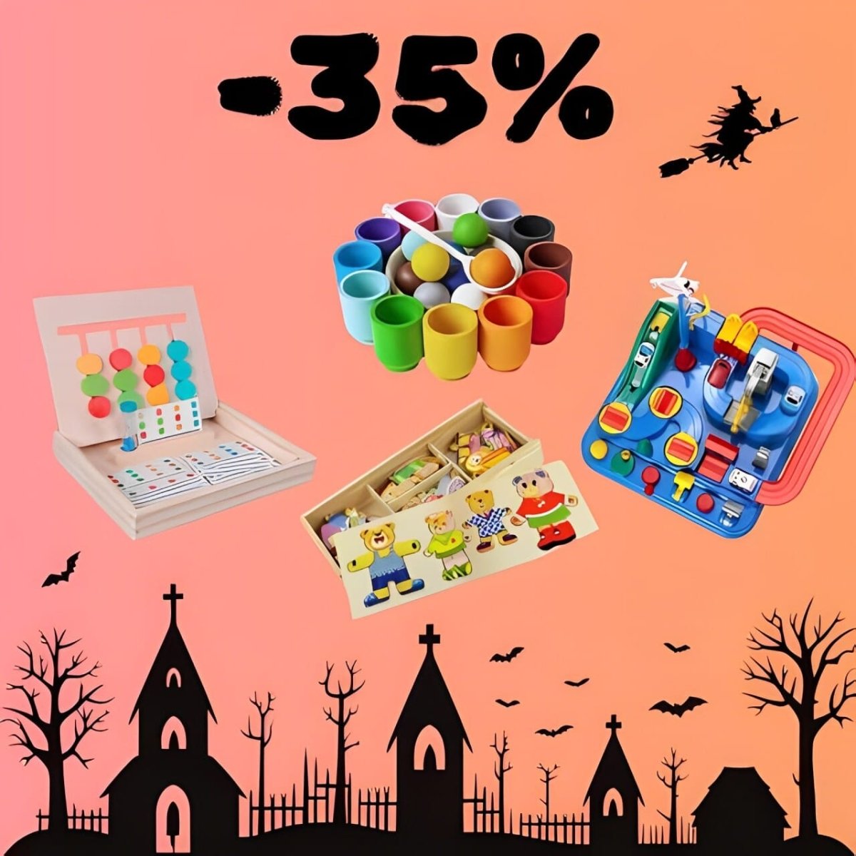 Pack Jouets Spécial Halloween - 35% - LBDM