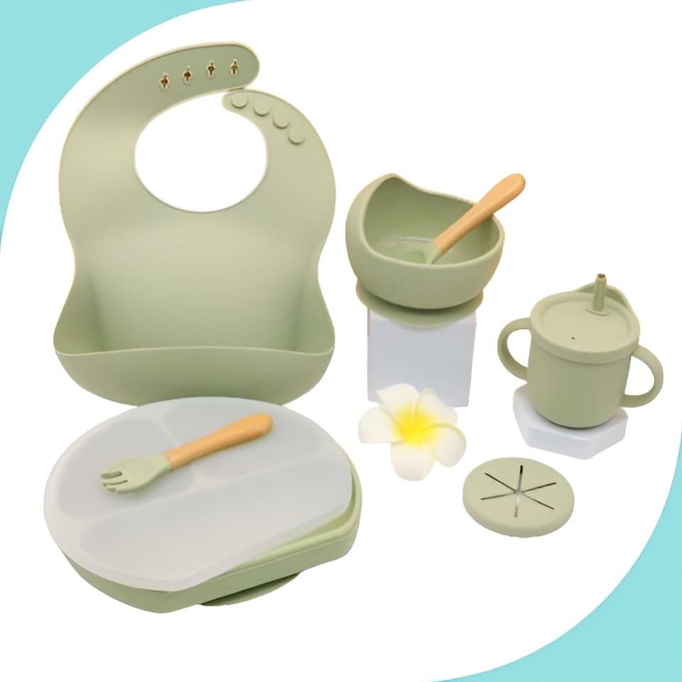 Set 6 Pcs Assiette avec couvercle à isolation thermique 0 La Bulle de Mino 