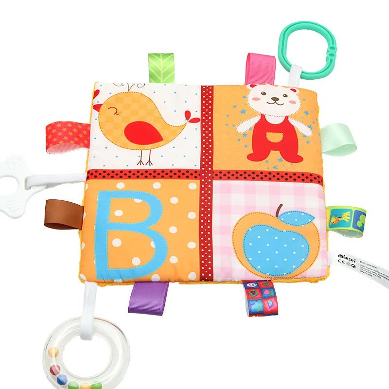 Billy - doudou Sensoriel LBDM Orange 