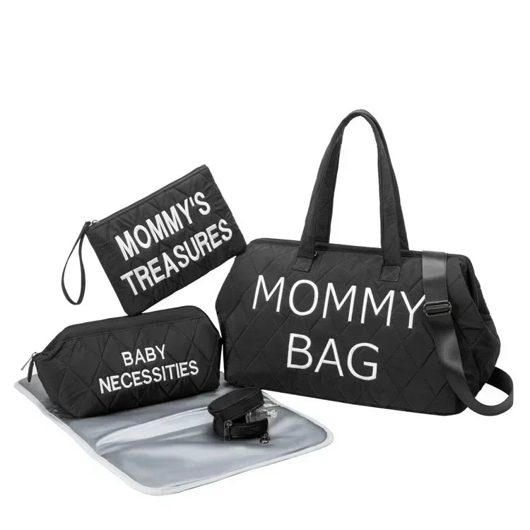 Mommy Bag Matelassé LBDM Noir 