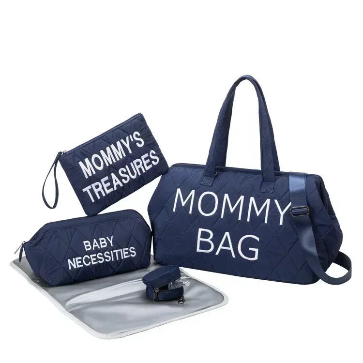Mommy Bag Matelassé LBDM Bleu Marine 