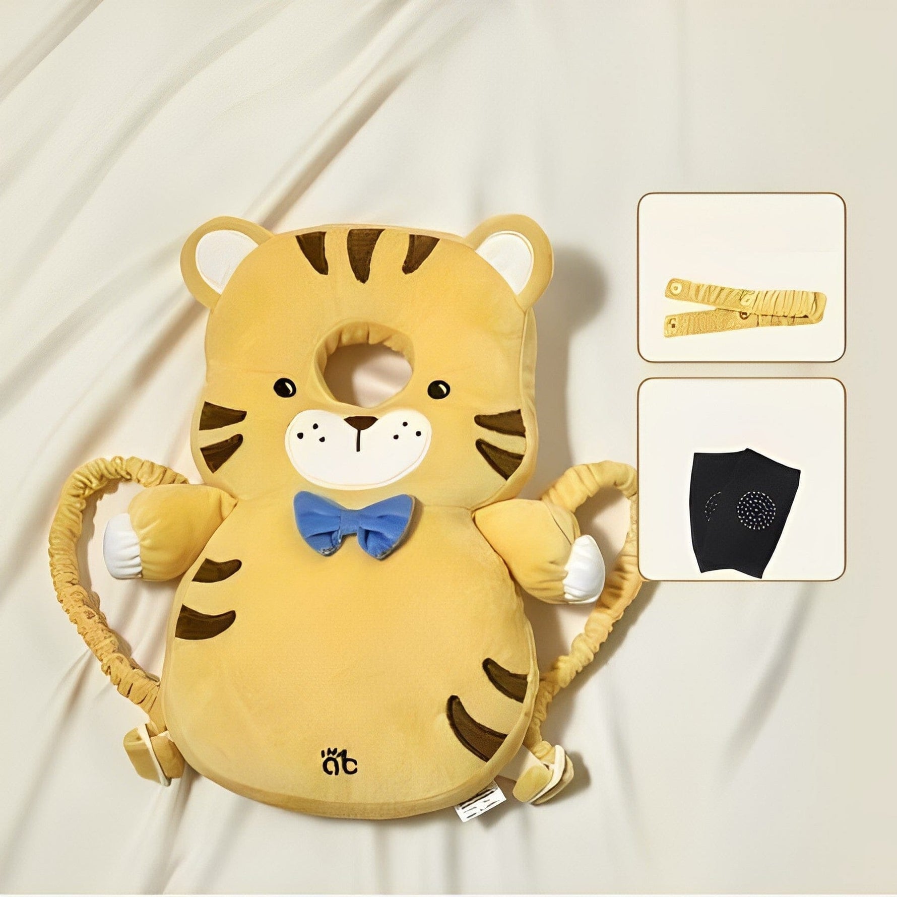 Polochon, coussin de sécurité bébé 0 La Bulle de Mino Tigre 