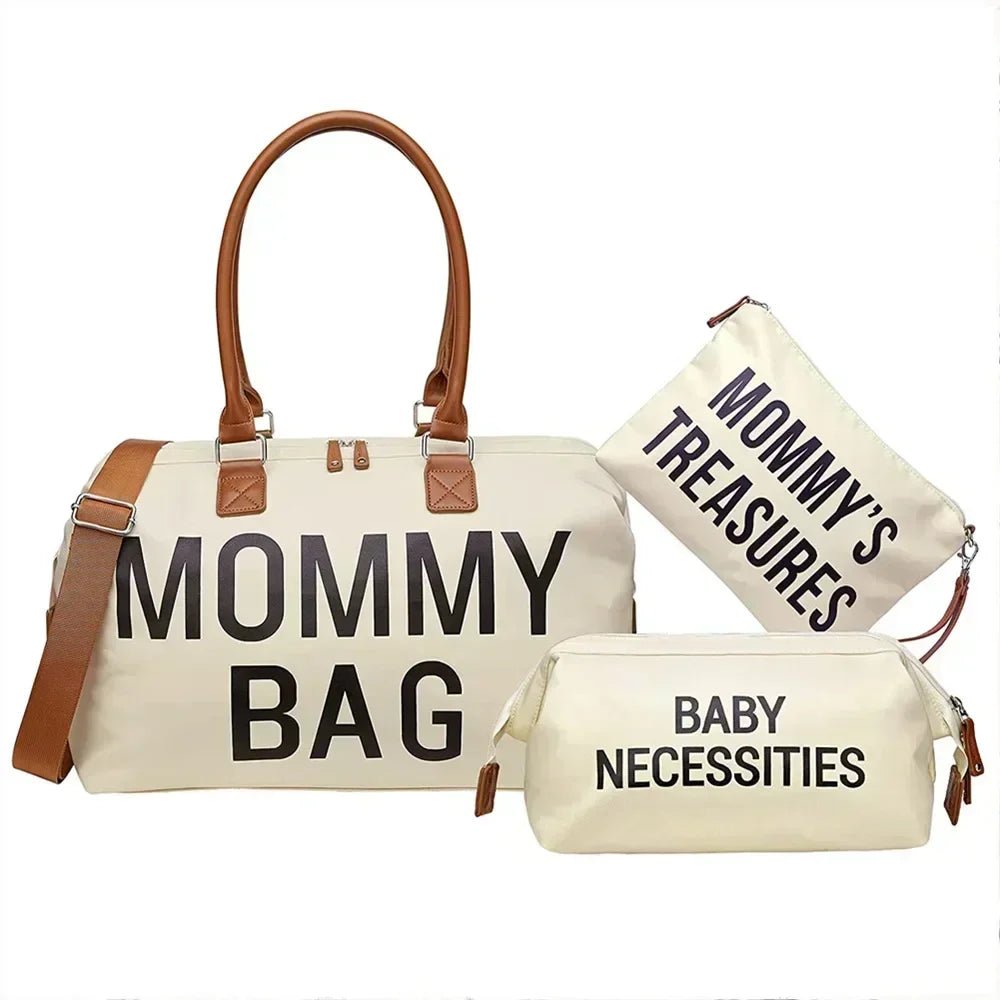 Sac à langer Mommy Bag LBDM Crème 